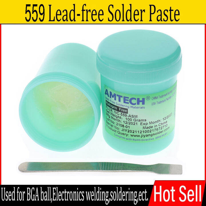 AMTECH NC-559-ASM Flux Paste Lead-Free Solder Paste BGA Solder Flux for ...