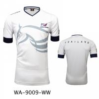 WARRIX SPORT เสื้อคอวี รุ่น Spirit Incheon WA-9009-WW (สีขาว)