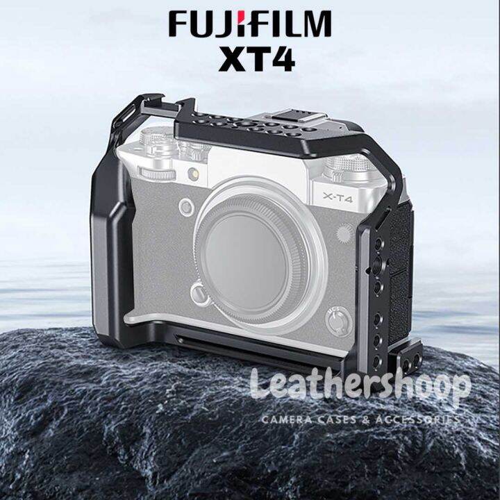 Cage Rig Fujifilm XT4 Fuji XT4 L Plate Kamera Wadah Kamera Sangkar