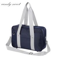 ✷❇♠  JK uniform bag tote high school student Oxford shoulder travel messenger computer