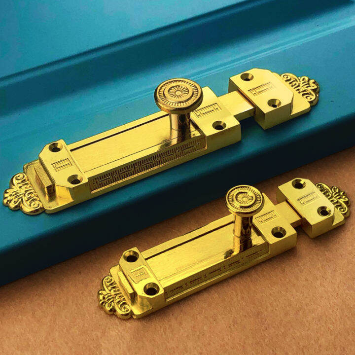 Exposed stainless steel bolt antitheft door wooden door bolt lock anti