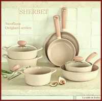 [Neoflam] Sherbet Cookwares Frying pan Wok Casserole Collection