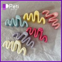 PETI JEWELLERY เครื่องประดับผมเครื่องประดับ กรงเล็บผมคลื่น ผ้าโพกศีรษะ พลาสติกทำจากพลาสติก กิ๊บหนีบผม อุปกรณ์เสริมผม ชุดคลุมศีรษะ คลิปหนีบผม สำหรับผู้หญิง