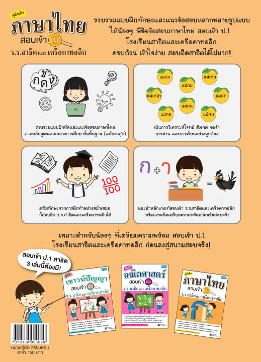 inspal-หนังสือ-คู่มือติวภาษาไทย-สอบเข้า-ป-1-ร-ร-สาธิตและเครือคาทอลิก