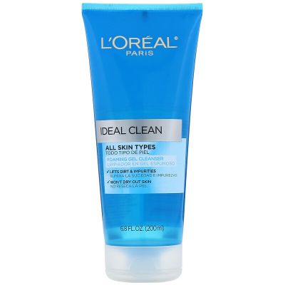 U.S. direct mail LOreal LOreal effective cleaning foam gel cleanser sensitive skin available 200ml