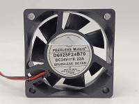 For D6025F24B70 DC24V 0.22A 6CM DC small cooling fan