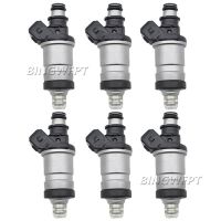 6ชิ้น06164-P0A-000หัวฉีดน้ำมันเชื้อเพลิงสำหรับ Honda Accord โหมโรง2.0 2.2 Acura โหมโรง1986-1997 OE.#06164P0A000