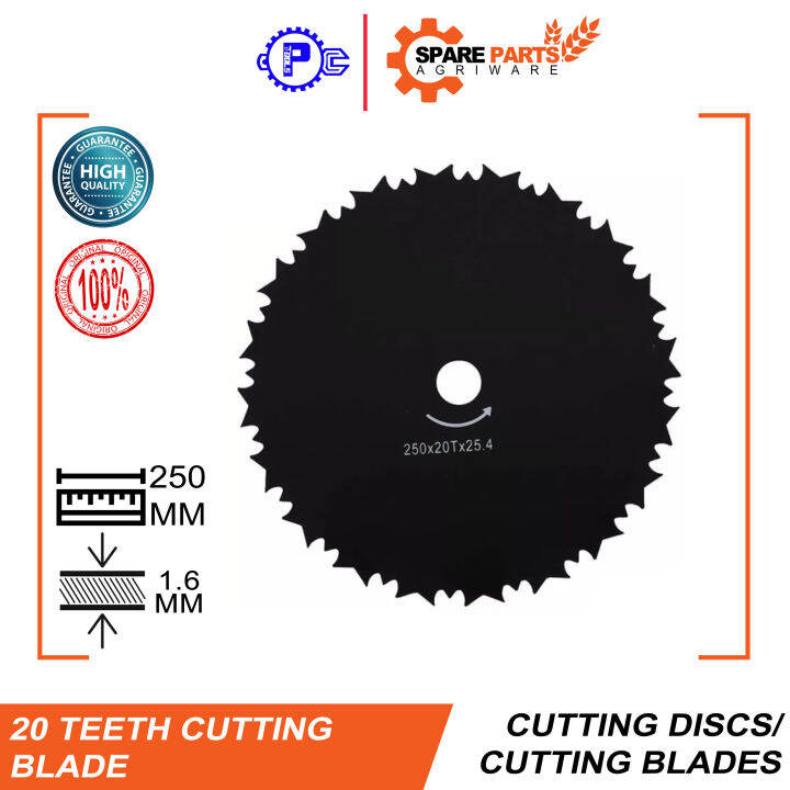 20 Teeth [20T] Cutting Disc / Cutter Blade 2 Stroke, 4 Stroke Grass