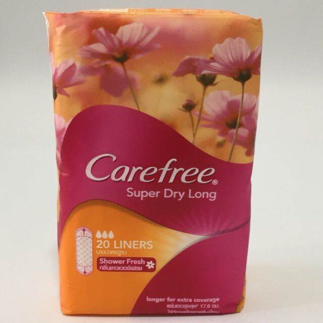 Carefree Super Dry Long Panty Liners 20 Lazada PH