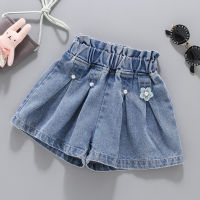 IENENS Kids Baby Girls Denim Clothing Shorts Pants Clothes Jeans Summer Fashion Children Wears Garments Infant Toddler Short Trousers Bottoms 4 5 6 7 8 9 10 11 12 13 Years