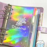 ที่คั่นแพลนเนอร์ Hologram ? ขนาด A6 Planner Dividers Tab Refill Divider Tab Label Sticker Plan Index ดัชนี หน้าคั่น by mimisplan