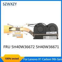 SZWXZY New Original For Lenovo ThinkPad X1 Carbon 9th Gen X1 Yoga 6th Gen Heatsink Fan FRU 5H40W36672 5H40W36671 AT1U9001DT0