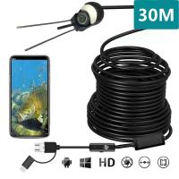 Magee8 8LED Hd Underwater Fishing Endoscope with Wire Type C Finder for Boat Accessories