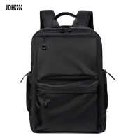 TOP☆JOHNN Mens business backpack simple large capacity travel bag waterproof schoolbag