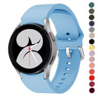 20mm Strap For Samsung Galaxy Watch 5 Pro 45mm 4 classic 46mm 42mm Silicone Sport correa Bracelet Galaxy Watch 4 44mm 40mm band