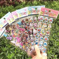 สติกเกอร์เด็ก，ของเล่น，สติ๊กเกอร์，สติกเกอร์บับเบิ้ล，Bubble stickers children stereo cartoon stickers