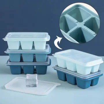 Mini 6 Grids Soft Silicone Ice Cube Tray Ice Mold Ice Cream Maker