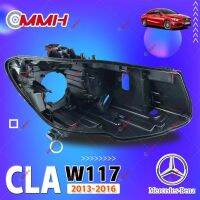 Mercedes Benz ฝาหลัง CLA W117 ฝาหลังฝาหลัง 2013-2016 ไฟหน้า เลนส์ไฟหน้า ไฟหน้าหลังเปลือก  ฐานไฟหน้า Headlamp Rear Shell headlamp housing  Back Cover Bottom Shell Base Plastic Shell