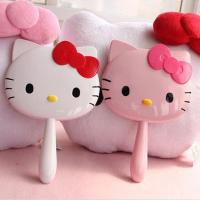 ตัวการ์ตูนน่ารัก Sanrio กระจกเงาโต๊ะเครื่องแป้งการ์ตูนลูกแมวกระจกแต่งหน้าเดสก์ท็อปนักเรียนหอพักของขวัญสุดสร้างสรรค์