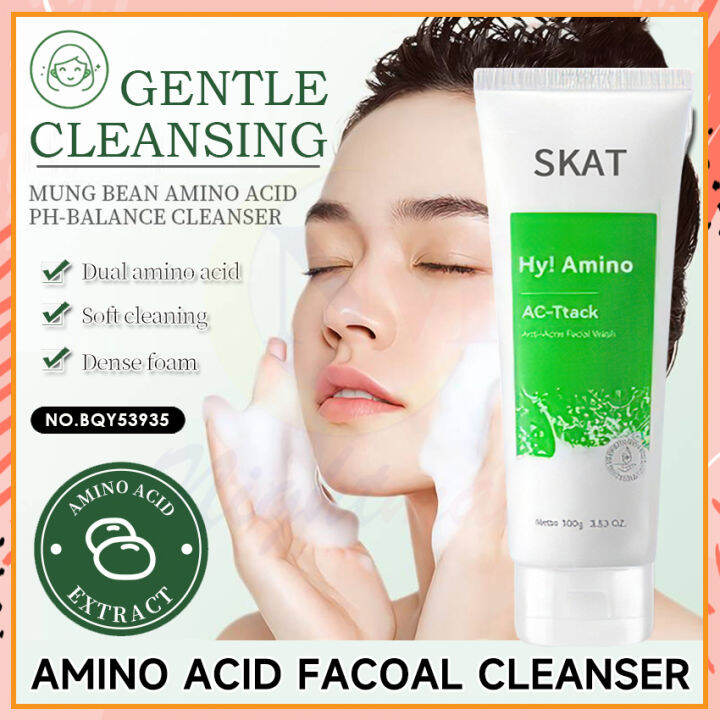 Skat Hy Amino Ac Ttack Salicylic Acid Amino Acid Facial Cleanser Daily