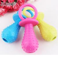 Pacifier Ruer Toys For Dogs Pet Cat Puppy Chew Toys Pets Dogs Pets Products Dog Games Sound Squeaker 4X9.5Cm