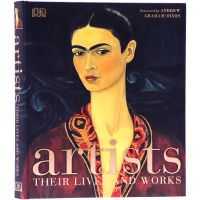 DK artist Illustrated Encyclopedia English original artists: their lives and works the life and masterpieces of great artists and artists interesting stories of life creation hardcover full color