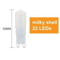 G9 LED 220V 110V 14 22 32 LEDs Bombillas SMD2835 3W 5W 7W Mini LED G9 Spotlight เปลี่ยน20W 30W 40W หลอดฮาโลเจนโคมระย้า