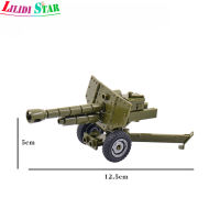 LS【ready Stock】LegoING ทหารอาวุธ Minifigures Building Blocks Cannon Howitzer ประกอบของเล่นสำหรับเด็กวันหยุดของขวัญ1【cod】