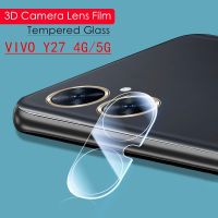 ตัวปกป้องกล้องถ่ายรูปโค้งสำหรับ VIVO Y27 1-3ชิ้นฟิล์มแก้วป้องกัน4G สำหรับ VIVOY27ฟิล์มกระจกกระจกนิรภัยป้องกันทุกสัดส่วน5G Y 27 2023