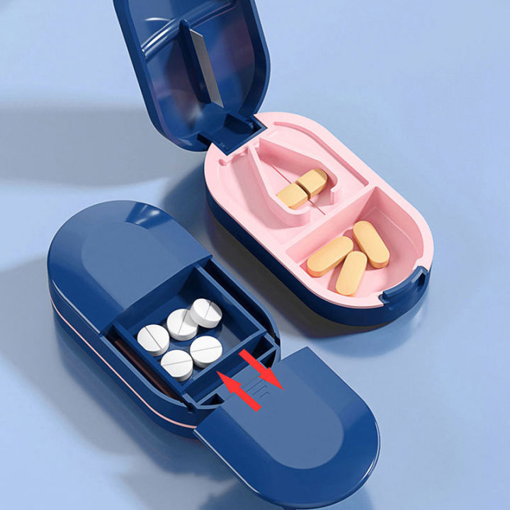 kuvn-เครื่องตัดเม็ดยาแบบพกพากล่องยาที่ตัดยาเม็ดกล่องยาเครื่องตัดยาดูแลสุขภาพ