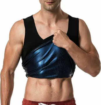 DM-842 Sweat Shaper Men Shapewear Waist Trainer Vest Hot Sauna Suits Thermo  Sweat Tank Tops Body Shaper Slimming Underwear Compression Workout Shirt