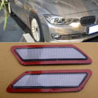 Pair White Lens 63147274521 Front Side Bumper Marker Reflector Light Lamp 63147274522 Fit for BMW 3-Series F30 2013 2014 2015