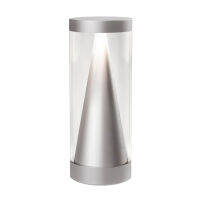 โคมไฟตั้งโต๊ะไร้สาย สีเงิน- Neoz Apex Silver cordless table lamp +inclusive Single base charger