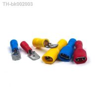 ❇﹍▪ 50PCS(25 Set) FDD/MDD 6.3mm Terminal Female Male Spade Insulated Electrical Crimp Terminal Connectors Wiring Cable Plug