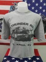 เสื้อยืดวินเทจ เสื้อยืดคอกลมลายรถถัง ลายปั่นMADE IN USA,ปี1998