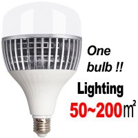 [HOT QQZIWWUJJWG 104] ขนาดใหญ่พิเศษ LED E27หลอดไฟโคมไฟ220โวลต์240โวลต์ความสว่างสูงพลังงานสูงประหยัดพลังงานโคมไฟ50วัตต์80วัตต์100วัตต์150วัตต์200วัตต์สีขาวเย็น