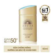 Kem chống nắng ANESSSA 60ml Perfect UV Sunsscreen Milk SPF 50+ dạng sữa thumbnail