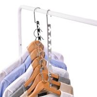 6 Hole Clothes Hanger Organizer Space Saving Hanger Clothes Closet Hangers Clothing Organizer Iron Clothes Drying Rack Hook Clothes Hangers Pegs