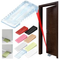 【LZ】™♟❍  1Pcs Rubber Door Stoppers Block Wedge Doorstops Door Stopper Home Office Door Rear Retainer Anti-collision Safety Protector