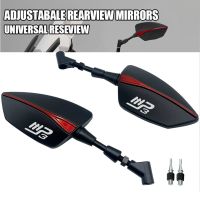 ◑♟ Motorcycle Adjustabale Side Rearview Mirrors Universal Rearview For PIAGGIO MP3 125 MP3 250 MP3 300 400 500 MP3