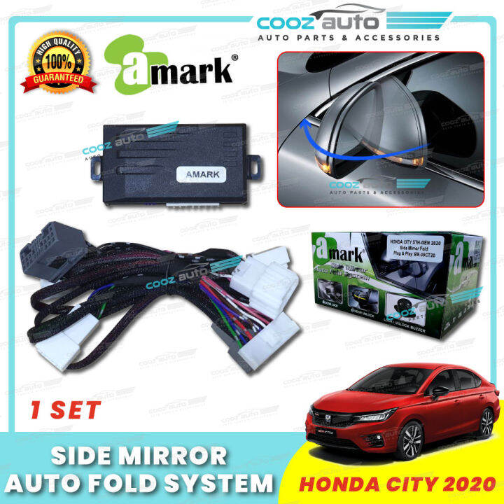 Honda City 2020 2022 AMARK AM091CT Side Mirror Auto Fold Folding