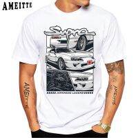 New Men Mk4 Manga Tshirt Harajuku Japan Car White Tees Cool Man