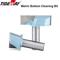 【hot】☞❖卍  Tideway Industrial Grade Metric Bottom Cleaning Router Bit Tungsten Carbide Woodworking Slotting Cutting 9-50mm  Milling Cutter