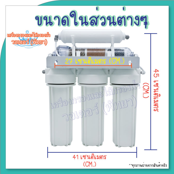 aquatek-silver-7-stages-เครื่องกรองนํ้า-5-ขั้นตอน-สำเร็จรูปพร้อมใช้งาน-ติดตั้งง่าย