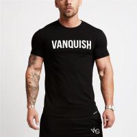 [XS-6XL คลังสินค้าพร้อม] Vanquish กล้ามเนื้อสำหรับกายกรรมสั้นแขนยาวขนาดใหญ่พิเศษเสื้อยืดผู้ชายเสื้อยืดกีฬาของขวัญวันเกิด