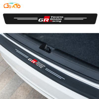 GTIOATO สำหรับ Toyota GR สติกเกอร์ท้ายรถ คาร์บอนไฟเบอร์ กันรอยประตูรถยนต์ สติ๊กเกอร์กันรอย สติกเกอร์ติดรถ ฟิล์มกันรอยรถยนต์ สติ๊กเกอร์ติดรถ