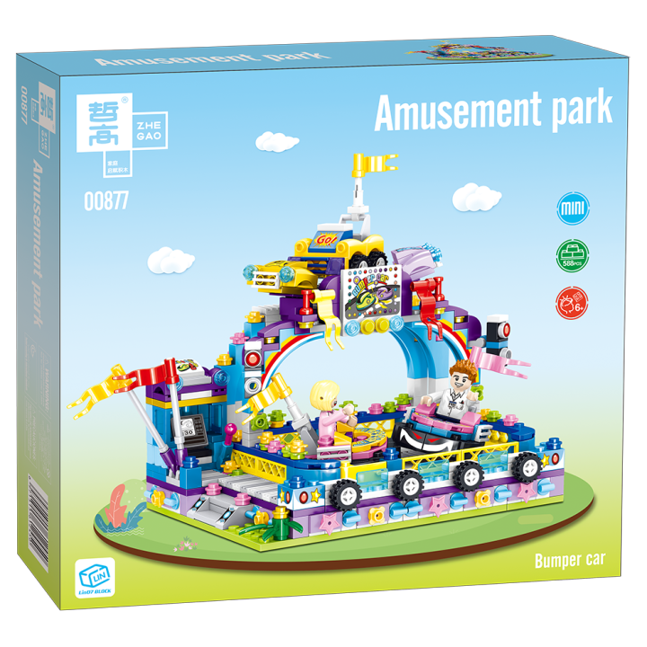 588pcs compatible building block toy Girl series diamond blocks