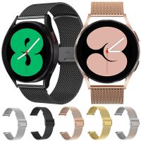 xiaozh Watch Band For Samsung galaxy watch 4 40mm 44mm / Watch 4 Classic 46mm 42mm Strap Milanese Stainless Steel Watchband Wristband