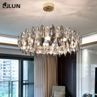 【YD】 luxury chandelier crystal living room simple modern atmosphere dining 2021 new post-modern