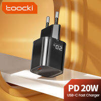 Toocki PD 20W USB ชนิด C Supermini GaN ที่ชาร์จเร็วสำหรับ IOS และโทรศัพท์ Android